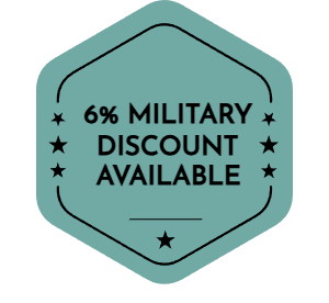 6% Military Discount Badge